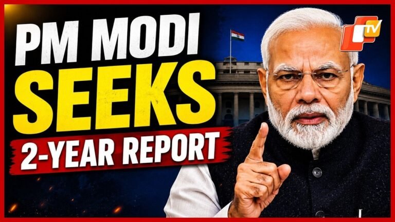 PM Modi Seeks Odisha Govt’s 2-Year Report